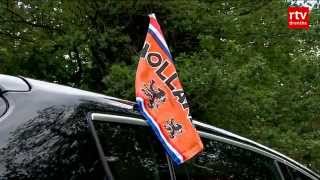 Oranjefans uit Drenthe naar Oekraïne [upl. by Ynnig558]