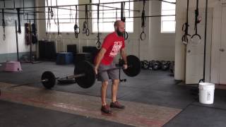 Paradiso CrossFit  Snatch High Pull Demo [upl. by Pinkerton392]