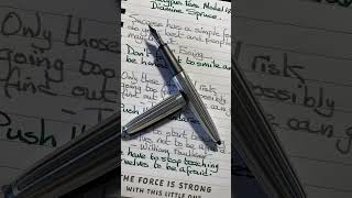 Writing Tue 10 Sep Diplomat Aero and Diamine Ash shorts [upl. by Lorette]