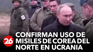 GUERRA RUSIAUCRANIA  Confirman el uso de misiles norcoreanos por parte de Rusia [upl. by Leake2]