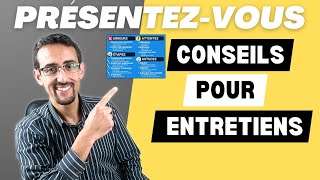 Parlezmoi de vous comment se présenter pour réussir son entretien dembauche méthode et exemple [upl. by Kelcey]