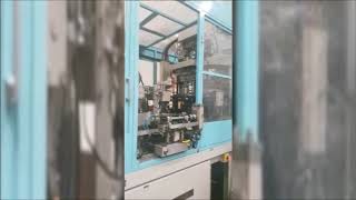 Nissei ASB PF41BH injection stretch blow moulding machine 2005 [upl. by Etennaej]