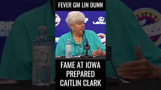 Caitlin Clark Dealing With Fame At Iowa Helped caitlinclark shorts [upl. by Ecniv]