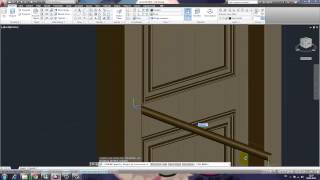 Yakın Kampüs  AutoCAD 3D Bina Modelleme Ders 9  Kapi Modelleme 2 [upl. by Lucinda]