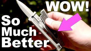 Reate Exo M review The greatest Gravity Knife got even greater [upl. by Evalyn]