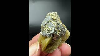 Tetrahedrite  Chalcopyrite  Siderite size 39cm Origin hezhang Bijie Guizhou China [upl. by Prospero222]