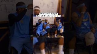 Carmelo Dumped Gatorade On Allen Iverson [upl. by Ralston]