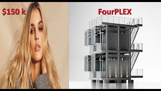 How I bought 1st investment property build 4Plex new fourplex modular construction ADU Coop [upl. by Esined696]