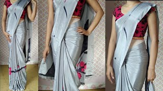 How to wear a saree perfectly  Amazing saree draping tricks  daily wear saree draping tutorial [upl. by Sarilda11]