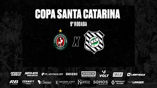 Concórdia x Figueirense  Copa Santa Catarina [upl. by Ydualc]