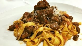 Pappardelle al Ragù di Cinghiale alla Cacciatora [upl. by Gnaht]