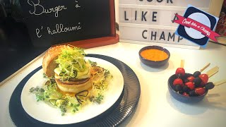 Burger à lhalloumi [upl. by Moule69]