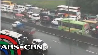 NLEX traffic builds up toward INCs PH Arena [upl. by Bram]