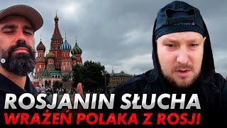 Rosjanin słucha wrażeń Polaka wracającego z Rosji [upl. by Hibben181]