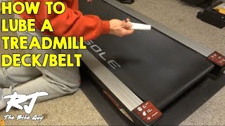 How To Lubricate A Treadmill [upl. by Tippets]