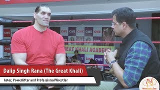 Interview of Dalip Singh Rana The Great Khali Actor Powerlifter and Professional Wrestler [upl. by Suivatnod658]