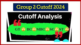 Group 2 2024 Cutoff  வாங்க பார்க்கலாம் Based on Vacancies  Tnpsc champ [upl. by Theda]