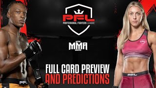 PFL Europe 4 2023 Championships Full Card Preview and Predictions [upl. by Dorweiler]