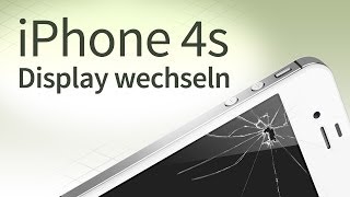 iPhone 4s Display wechseln Deutsche AnleitungTutorial und FAQ NEU JETZT NOCH EINFACHER [upl. by Aram]