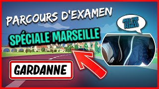 PARCOURS DEXAMEN GARDANNE  PERMIS 2021 🚗💨 [upl. by Atival]