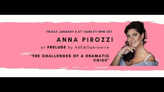 Prelude Interview Series Anna Pirozzi [upl. by Nalyt209]