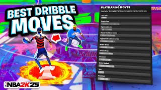 The BEST DRIBBLE MOVES FOR 66  Builds on NBA 2K25 How to GET OPEN on NBA2K25 EASY [upl. by Htebsle]