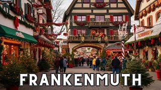 Walking Tour Frankenmuth A Charming German Town in the Heart of the USA WalkingTour GermanTown [upl. by Merralee]