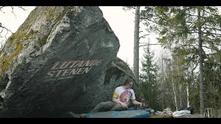 Bouldering Lutande stenen 2024 [upl. by Sherl]