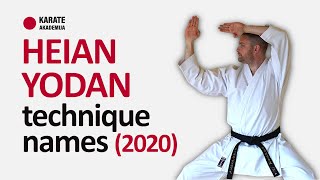 🔝Kata HEIAN YODAN Yondan  Step by step [upl. by Ynolem]