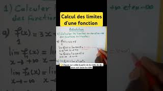 Limite des fonctions  comment calculer les limites des fonctions indiamaroo movies short [upl. by Karlens8]