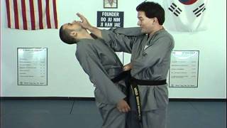 Hapkido Behind Neck Techniques 1 Thru 4 Ji Han Jae [upl. by Crofoot]