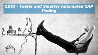 SAP Solution Manager Test Automation  CBTA Test Execution [upl. by Kaitlin]