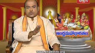 Garikipati Andhra Mahabharatam  Drona Parvam Episode 1120  Part 2 [upl. by Truc892]