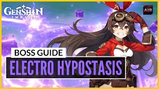 Genshin Impact  How To Solo Electro Hypostasis Boss Guide [upl. by Hamer]