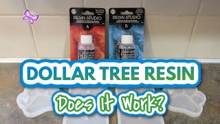 DOLLAR TREE Resin Does It Work dollartreediy dollartreeresin [upl. by Moraj412]