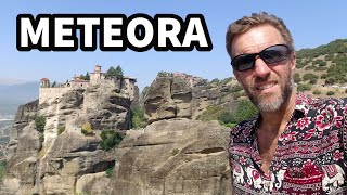 The Incredible Monasteries of METEORA GREECE [upl. by Sahcnip]