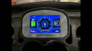 Allied Battery State of Charge Meter With Speedometer Install Video [upl. by Brest945]