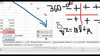 CALCULAR ARCOTANGENTE EN EXCEL FORMULA LA FORMA MAS SENCILLA [upl. by Iot]