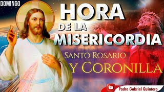 🩸CORONILLA DE LA DIVINA MISERICORDIA de hoy domingo 22 septiembre HORA DE MISERICORDIA Santo Rosario [upl. by Hairaza]