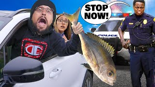 Something Funny Happened when Cops stop us FV Fams Fishing Pond Vlog [upl. by Isolde572]