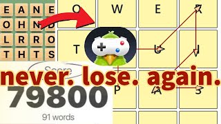 NEW How to CHEAT in Gamepigeon WordHunt to WIN EVERY TIME Words with Friends Word Blitz [upl. by Anitel]