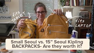 Are Kipling Backpacks Good Unboxing  Whats In My Bag [upl. by Zurheide]