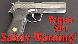 Vektor SP1 Important Safety Warning reupload [upl. by Doner]