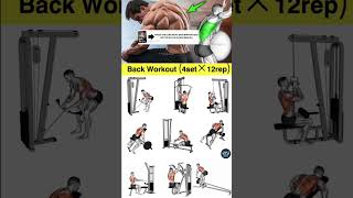 Back Workout  Get Wider Back In 21 Days 🔥 backworkout musclebuilding [upl. by Enitsirc]