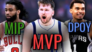 We Picked The 2024 NBA Award Winners [upl. by Ellissa]