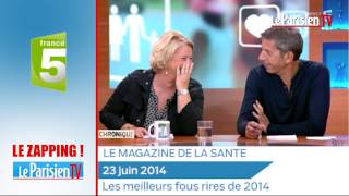 Zapping Les meilleurs fous rires télé en 2014 [upl. by Inig]