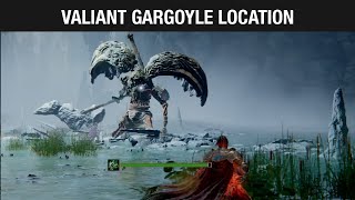 Valiant Gargoyle Location Elden Ring [upl. by Eatnoj447]