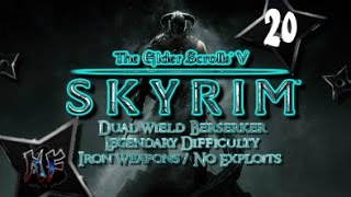 Skyrim  quotThe Ratwayquot  Legendary Difficulty PS3 Gameplay Playthrough Part 20 [upl. by Harrington104]