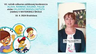 Pozvánka na konferenciu AKO HRAVÝM SPÔSOBOM PODPORIŤ VÝVIN SLOV ZÁSOBY DETÍ VO VEKU 3 – 6 r [upl. by Yesdnil559]