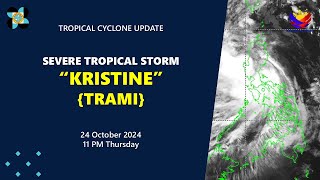 Press Briefing Severe Tropical Storm KristinePH TRAMI at 5AM  October 25 2024  Friday [upl. by Eirotal]